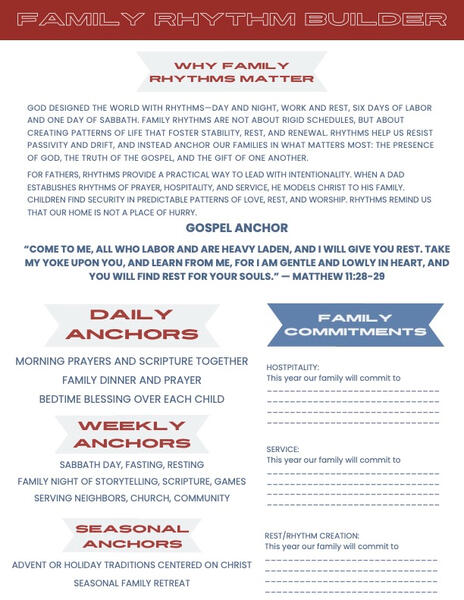 Family Rhythm Builder